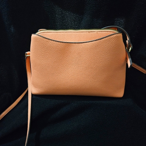 Nanette Lepore Peach Color Shoulder/Crossbody Bag - Picture 13 of 16